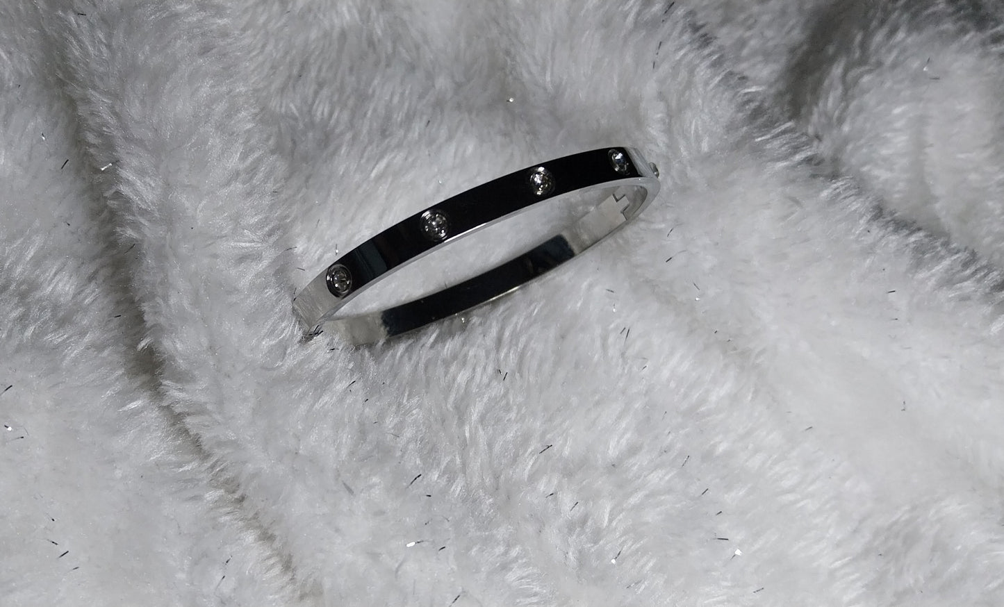 Silver Kada Bracelet