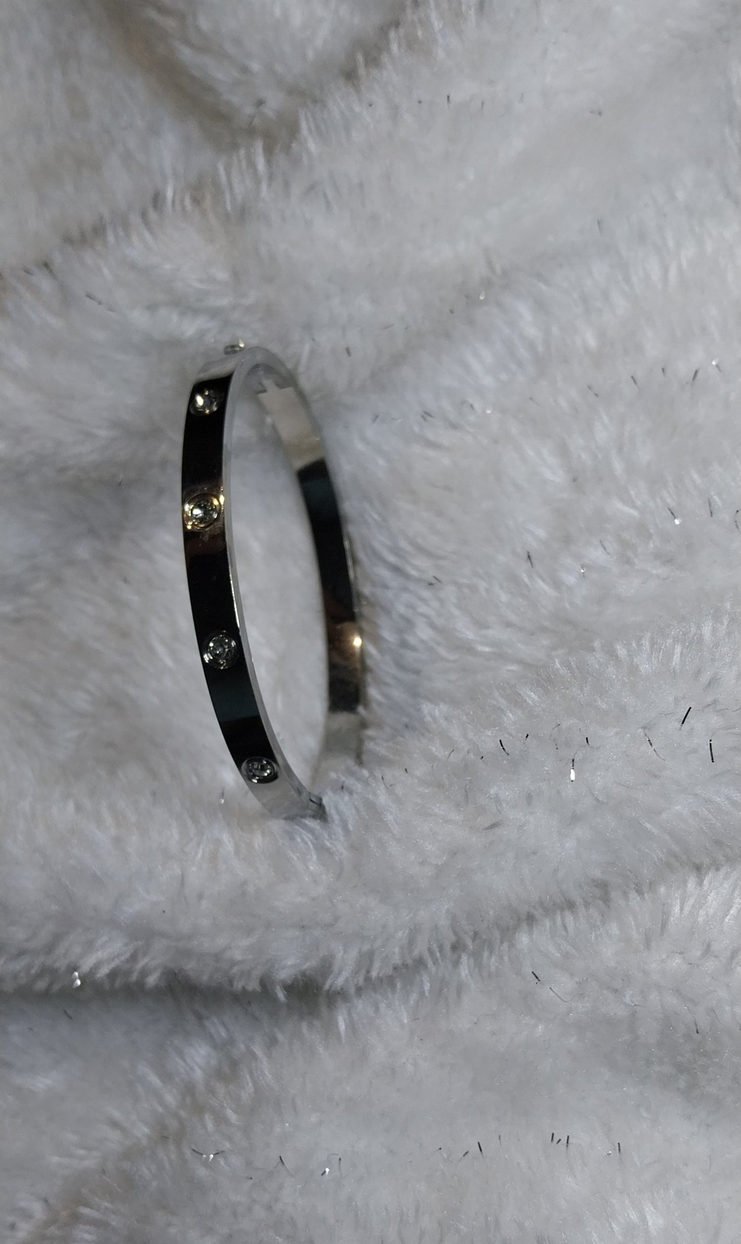 Silver Kada Bracelet