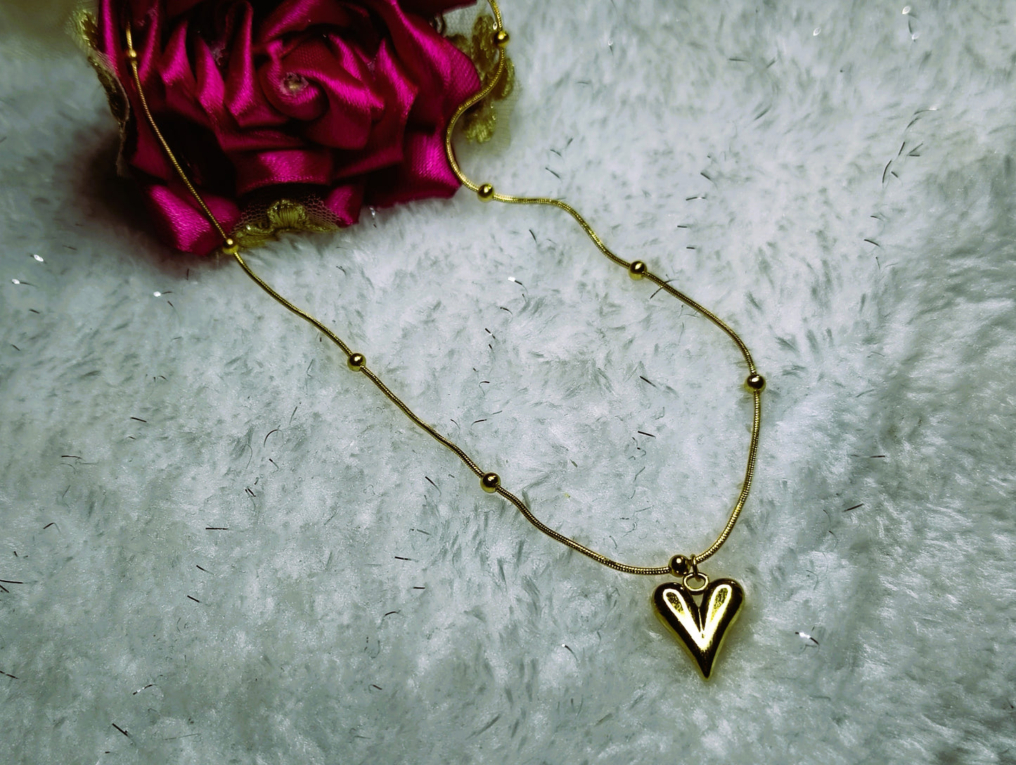 Sharp Heart Necklace