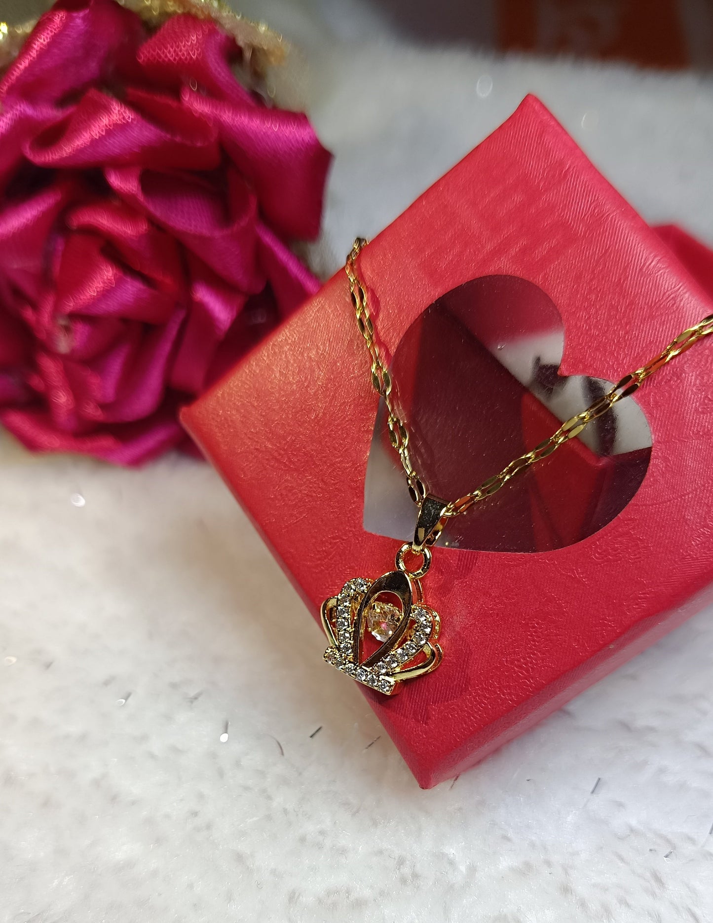 Spark Crown Necklace