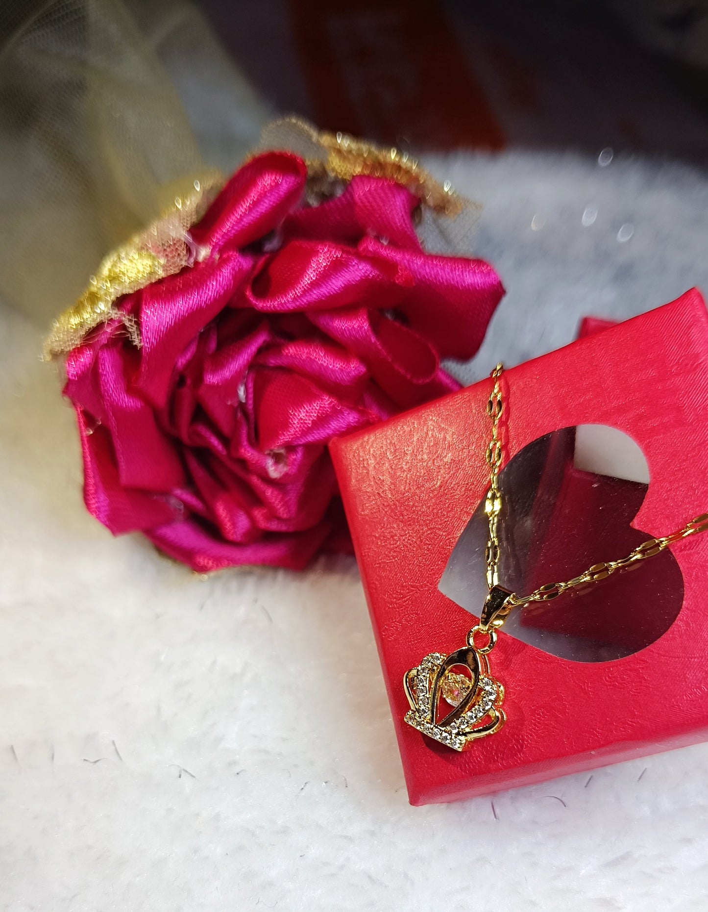 Spark Crown Necklace