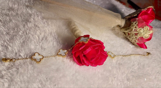 White Clover Bracelet