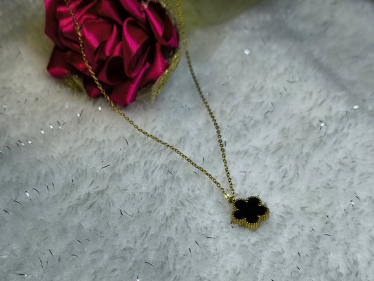 Black Clover Necklace