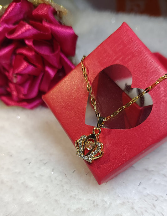 Spark Crown Necklace